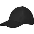 Solid Black - Lifestyle - Elevate Unisex Adult Drake 6 Panel Trucker Cap