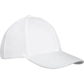 White - Side - Elevate Unisex Adult Drake 6 Panel Trucker Cap