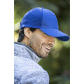 Blue - Back - Elevate Unisex Adult Drake 6 Panel Trucker Cap