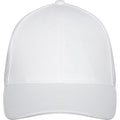 White - Front - Elevate Unisex Adult Drake 6 Panel Trucker Cap