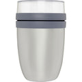 Silver - Front - Mepal Ellipse Lunch Pot
