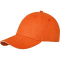 Orange - Lifestyle - Elevate Unisex Adult Darton Sandwich 6 Panel Cap