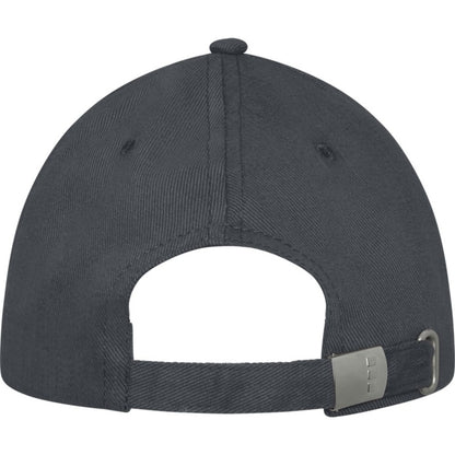 Storm Grey - Back - Elevate Unisex Adult Darton Sandwich 6 Panel Cap