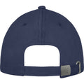 Navy - Back - Elevate Unisex Adult Davis 6 Panel Cap