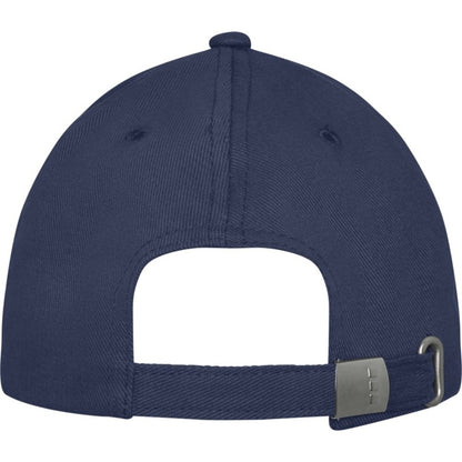 Navy - Back - Elevate Unisex Adult Davis 6 Panel Cap