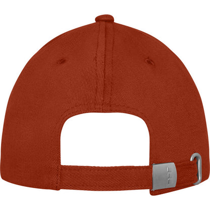 Brick - Back - Elevate Unisex Adult Davis 6 Panel Cap