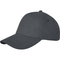 Storm Grey - Side - Elevate Unisex Adult Doyle 5 Panel Cap