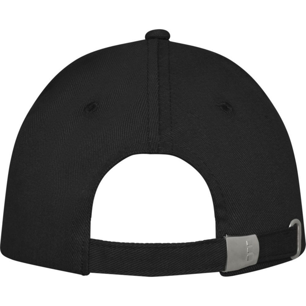Solid Black - Back - Elevate Unisex Adult Doyle 5 Panel Cap