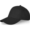 Solid Black - Lifestyle - Elevate Unisex Adult Doyle 5 Panel Cap