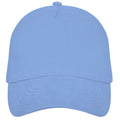 Light Blue - Lifestyle - Elevate Unisex Adult Doyle 5 Panel Cap