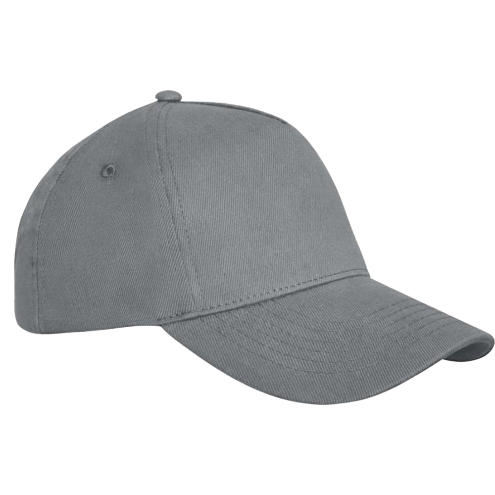 Grey - Front - Elevate Unisex Adult Doyle 5 Panel Cap