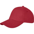 Red - Lifestyle - Elevate Unisex Adult Doyle 5 Panel Cap