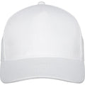 White - Front - Elevate Unisex Adult Doyle 5 Panel Cap