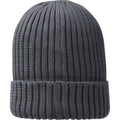 Storm Grey - Back - Elevate Unisex Adult Ives Organic Cotton Beanie