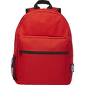 Red - Front - Bullet Retrend Recycled Backpack