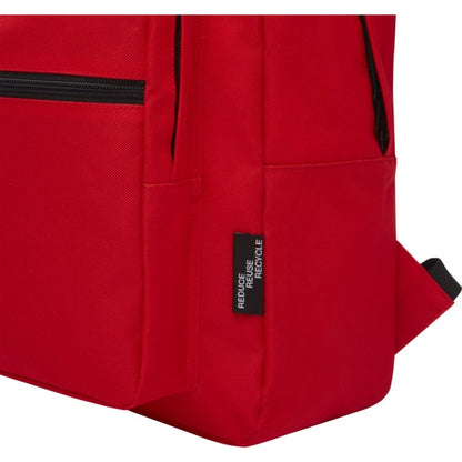 Red - Side - Bullet Retrend Recycled Backpack