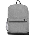 Light Grey Heather - Front - Bullet Hoss Laptop Bag