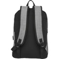 Light Grey Heather - Back - Bullet Hoss Laptop Bag
