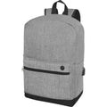 Light Grey Heather - Side - Bullet Hoss Laptop Bag