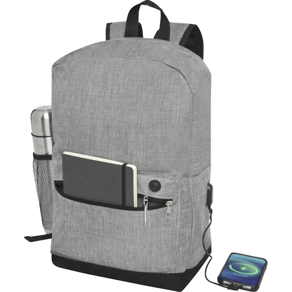 Light Grey Heather - Lifestyle - Bullet Hoss Laptop Bag
