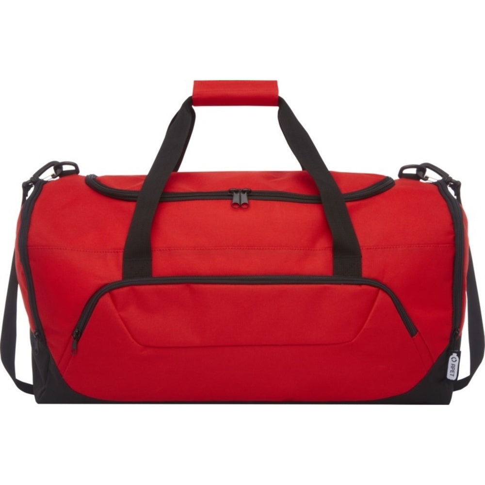 Red - Front - Bullet Retrend Recycled Holdall