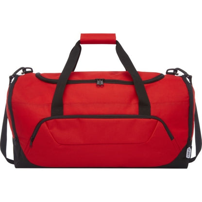Red - Front - Bullet Retrend Recycled Holdall
