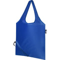 Royal Blue - Side - Bullet Sabia Recycled Packaway Tote Bag