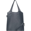 Charcoal - Back - Bullet Sabia Recycled Packaway Tote Bag