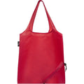 Red - Back - Bullet Sabia Recycled Packaway Tote Bag