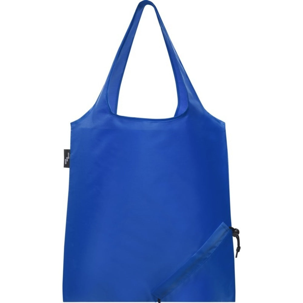 Royal Blue - Back - Bullet Sabia Recycled Packaway Tote Bag