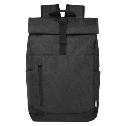 Heather Charcoal - Front - Avenue Hose 15.6" Roll Up Laptop Bag