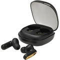 Solid Black - Front - Avenue Nitida Bamboo Wireless Earbuds