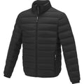 Solid Black - Side - Elevate Mens Macin Insulated Down Jacket
