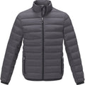 Storm Grey - Front - Elevate Mens Macin Insulated Down Jacket