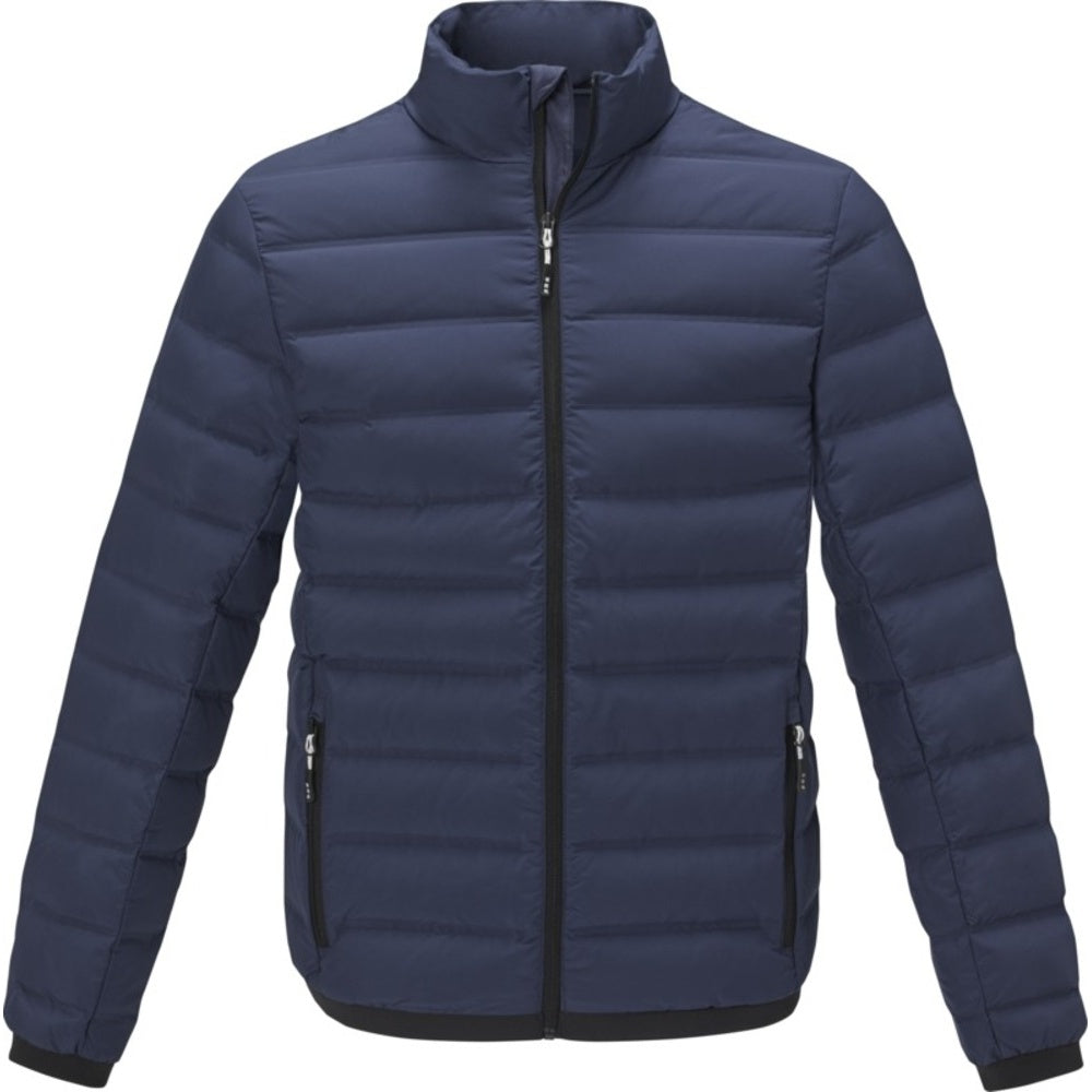 Navy - Front - Elevate Mens Macin Insulated Down Jacket