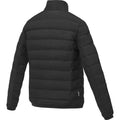 Solid Black - Back - Elevate Womens-Ladies Insulated Down Jacket