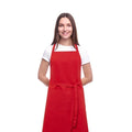 Red - Back - Bullet Organic Cotton Apron