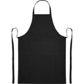 Solid Black - Side - Bullet Organic Cotton Apron