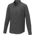 Storm Grey - Lifestyle - Elevate Mens Pollux Long-Sleeved Shirt
