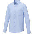 Light Blue - Lifestyle - Elevate Mens Pollux Long-Sleeved Shirt