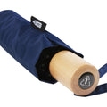 Navy - Pack Shot - Avenue Birgit Recycled Folding Umbrella