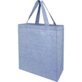 Blue Heather - Front - Bullet Pheebs Recycled Tote Bag
