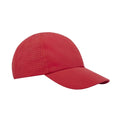 Red - Side - Elevate NXT Mica Recycled 6 Panel Cool Fit Cap