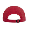 Red - Back - Elevate NXT Mica Recycled 6 Panel Cool Fit Cap