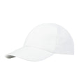 White - Front - Elevate NXT Mica Recycled 6 Panel Cool Fit Cap