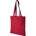 Red - Back - Bullet Orissa Organic Cotton Tote Bag