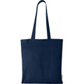 Navy - Front - Bullet Orissa Organic Cotton Tote Bag