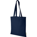 Navy - Back - Bullet Orissa Organic Cotton Tote Bag
