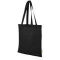 Solid Black - Back - Bullet Orissa Organic Cotton Tote Bag