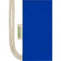 Royal Blue - Side - Bullet Orissa Organic Cotton Drawstring Bag